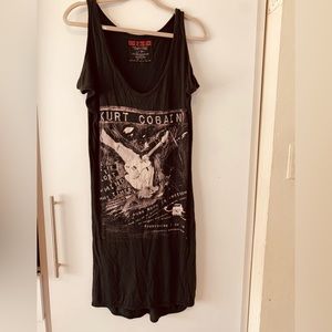 Vintage 90’s tshirt dress Kurt Cobain